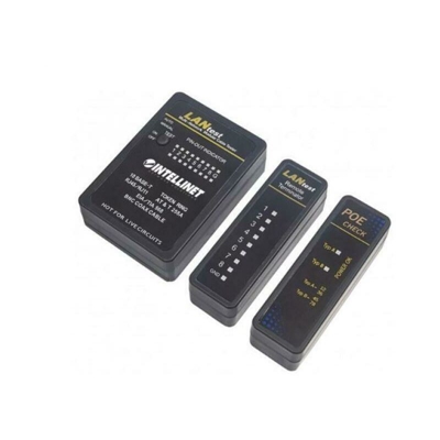 Intellinet Tester Professionale Poe Di Rete Professionale Per Cavi Modulari Rj45 E Bnc 780117