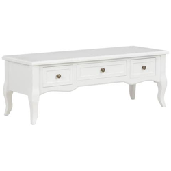 Mobile Porta Tv Bianco 100x35x35 Cm In Legno en oferta