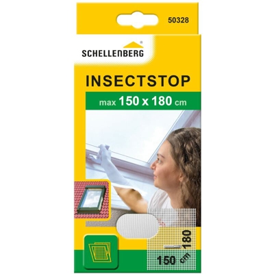 50328 Zanzariera per lucernari 150 x 180 cm Bianco - Schellenberg