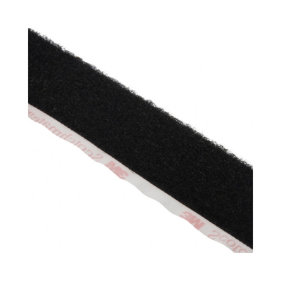 Sistema richiudibile Velcro SJ3527 Loop 25 mm x 45.7 m 3,8 mm colore nero - 3M