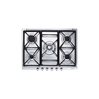 Piano Cottura SE70SGH-5 a Gas 5 Fuochi Gas Colore Acciaio Inox
