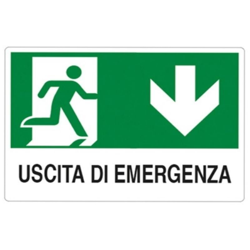 Cart.''Uscita Emergenza'' Pvc 30X20 - IST en oferta