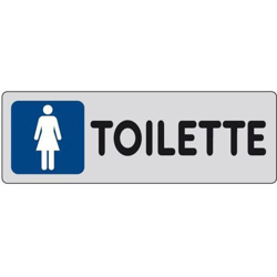 Etichetta Adesiva 150X50 "Toilette (F)" 10 Pz - IST en oferta
