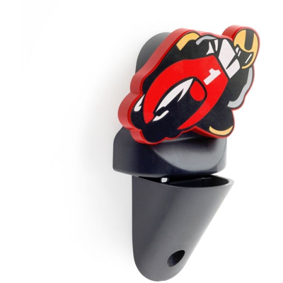 Reggimensola fisso per vetro, Infantile, Plastica, Moto. Marchio REI