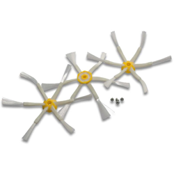vhbw 3x spazzola laterale compatibile con iRobot Roomba 866, 886, 900, 980 robot aspirapolvere - Set spazzole, bianco características