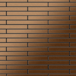 Mosaico metallo solido Titanio spazzolato Amber rame spesso 1,6 mm ALLOY Avenue-Ti-AB en oferta