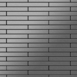 Alloy - Mosaico metallo solido Acciaio inossidabile spazzolato grigio spesso 1,6 mm Avenue-S-S-B en oferta