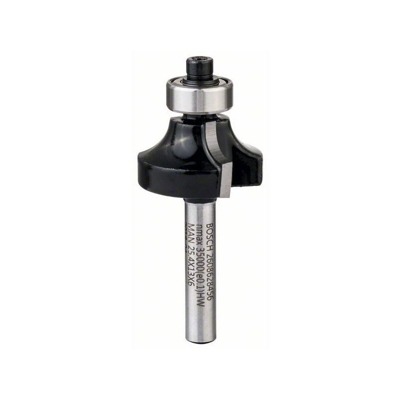 Bosch Fresa ad arrotondamento 6 mm, R1 6,3 mm, P 25,4, L 13,1 mm, G 54 mm