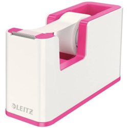 Leitz Dispenser per nastro adesivo WOW 5364 Bianco, Rosa características