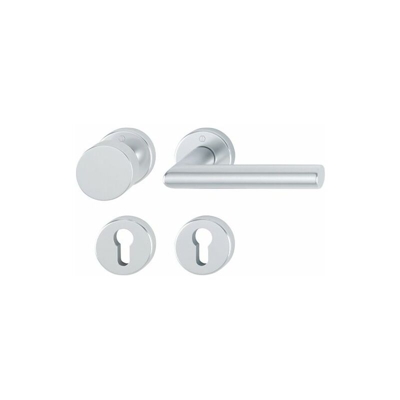 HOPPE Rosettengrt.Ams.58/42KV/42KVS/1400 Alu.F1 PZ DIN L/R.