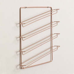 Dispenser per capsule per caffè Fenet Oro Rosa Acciaio - Sklum características
