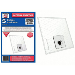 Sacchetto aspirapolvere sintetico Taurus Solac Moulinex Ufesa Fagor 5 unità 915649 características