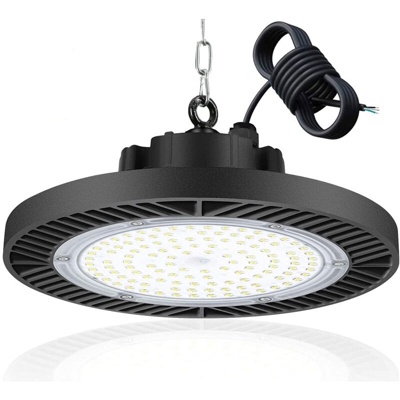 Faro led industriale 200w rotondo luce fredda lampada capannoni campana led Ufo - DRIWEI