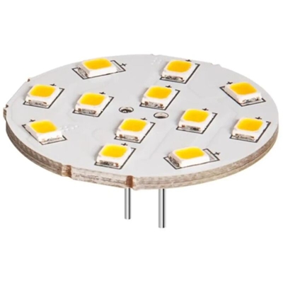lampadina led g4 2=22 watt luce fredda 6800k faretti mobili 30587 12 volt A+ CE G4 bianco freddo interno wnt 30587 - GOOBAY