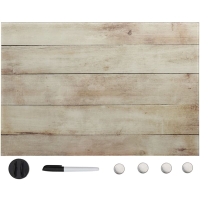 Lavagna Magnetica a Parete in Vetro 50x30 cm - VIDAXL