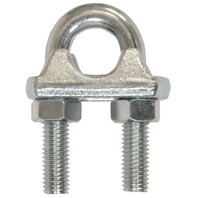 MORSETTO FUNE mm 3 ACCIAIO ZN - CARCANO