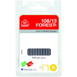 Blister 840 punti per inchiodatrice spillatrice art. 108/13 Maestri en oferta