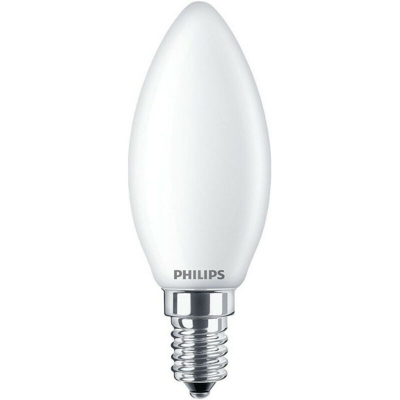 Candela Lampadina Led 40W e14 Luce Bianco Freddo - Philips