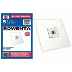 Sacchetto aspirapolvere sintetico Carrefour Moulinex Rowenta 5 unità 915535 en oferta