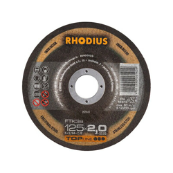 Disco Cupping Ftk38 125 X 2,0 Millimetri Angolata Rodio (25) - RHODIUS precio