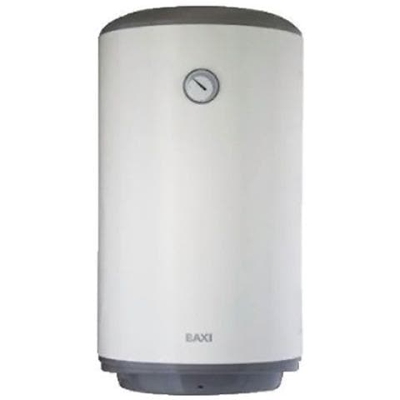 Scaldabagno Scaldacqua Termoelettrico Baxi 80 Litri Must+ V580 Ts Verticale Acciaio Vetroporcellanato