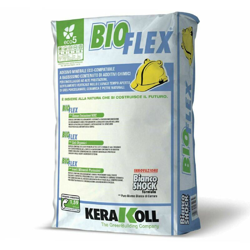 Kerakoll adesivo colla minerale eco compatibile int/est BIOFLEX 25 kg bianco características