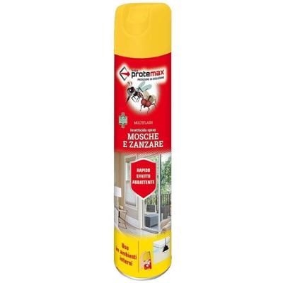 Insetticida spray mosche e zanzare 500 ml - PROTEMAX