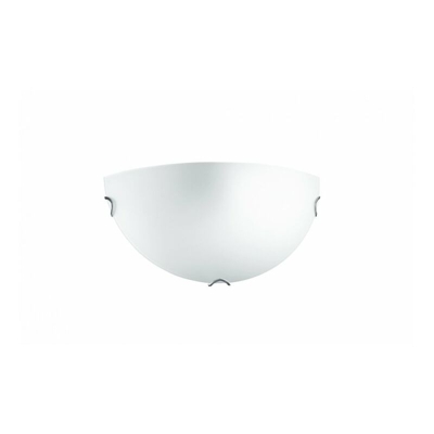 Applique di colore bianco dalla linea semplice ma elegante 60 watt E27 - SHOP-DAY