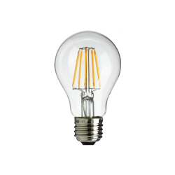 Lampadina Ball Trasparente in Vetro, 6 x 6 x 10,5 cm, 1 x LED, 6W, 600LM, 2700K - HOMEMANIA precio