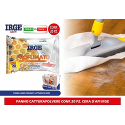 Panno Catturapolvere Conf.20 Pz. Cera D'Api Irge - BIGHOUSE IT precio