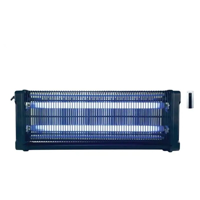 Zanzariera Elettrica 40W Con Telecomando Giardino UV Zanzare Insetti Nera - LGVSHOPPING