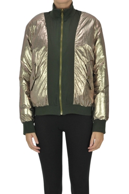 Reversible bomber jacket