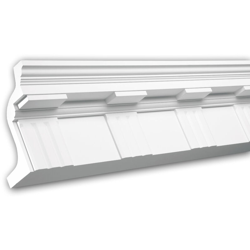 Cornice soffitto parete 150151F Profhome modanatura cornice flessibile modanatura tipo stucco design classico senza tempo bianco 2 m - PROFHOME DECOR características