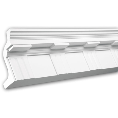Cornice soffitto parete 150151F Profhome modanatura cornice flessibile modanatura tipo stucco design classico senza tempo bianco 2 m - PROFHOME DECOR
