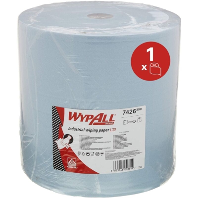 Wypall L40 Carta Assorbente 33X38Cm Blu 750 Fogli - KIMBERLY-CLARK