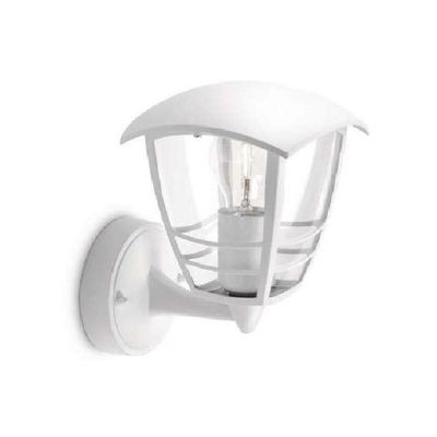 Philips Consumer Laterna Wall Light Creek White Colore Bianco 60W Attacco E27 15380/31/16 153803116