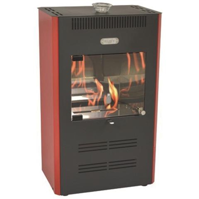 Stufa A Bioetanolo Ruby 3000w L. 44,8xp. 30,7xh74,8 Bordeaux