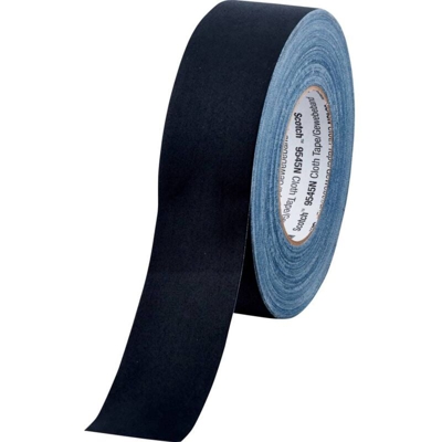 3M 9545NB50 Nastro in tessuto Scotch® Nero (L x L) 50 m x 50 mm 50 m