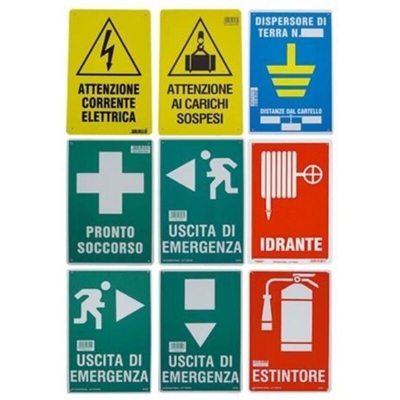 Cartello Segnaletico - Segnaletica di Sicurezza Uscita Emergenza Dx 30x20 cm - EAC