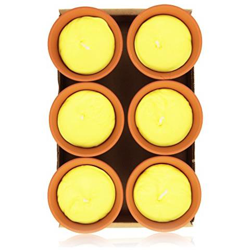 Candele Citronella Candele In Coccio X 6 Pezzi Arredo Giardino en oferta