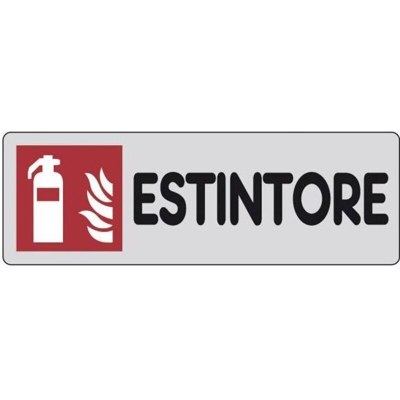 Ist - Etic. Ades. 150X50 'Estintore'