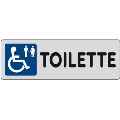 Etichetta Adesiva 150X50 "Toilette Invalidi" 10 Pz - IST
