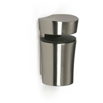 2 Reggimensola regolabile per vetro o legno, Zama, Nichel Satinato. Marchio REI