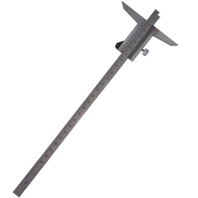 calibro profondità cinquantesimale 250 mm acciaio inox nonio corsoio - LTF