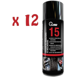 12 Bombolette Spray Grasso Al Bisolfuro Molibdeno Alte Basse Temperature Vmd 15 en oferta