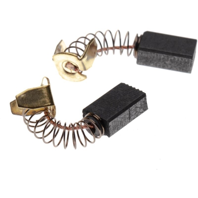 vhbw 2x spazzola di carbone per motore 5 x 8 x 12,4mm compatibile con Makita N3702, N4401 utensile elettrico