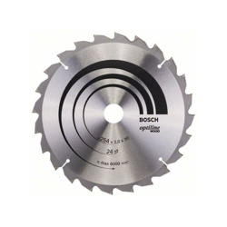 Bosch Lama per sega circolare Optiline Wood 254 x 30 x 2,0 mm, 24 en oferta