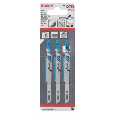 Bosch lame per Seghetto Alternativo Ferro Blister 3 lame T218a 2608631671
