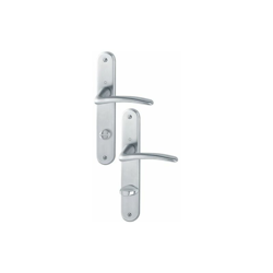 HOPPE Set di piastre lunghe Istanbul M171/332P MS F41 Bagno SK/OL 78mm DIN R en oferta