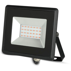 V-Tac Proiettore Led 20W Luce Rossa In Alluminio Colore Nero Vt-4021 5992 características